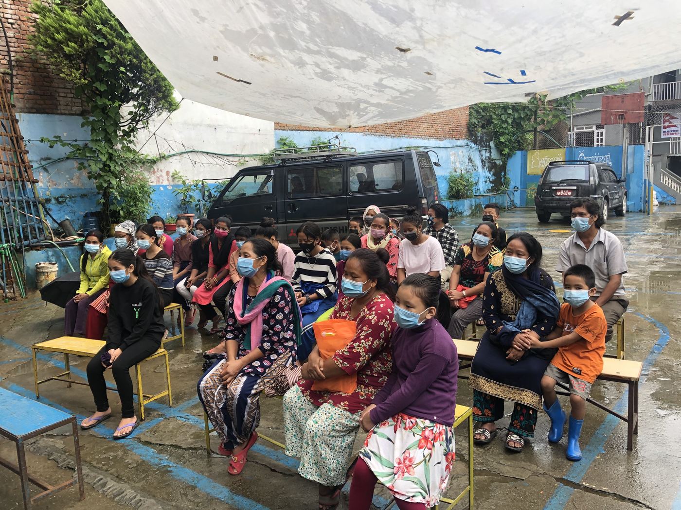 Food relief in Kathmandu and Pharping &mdash; photo 10