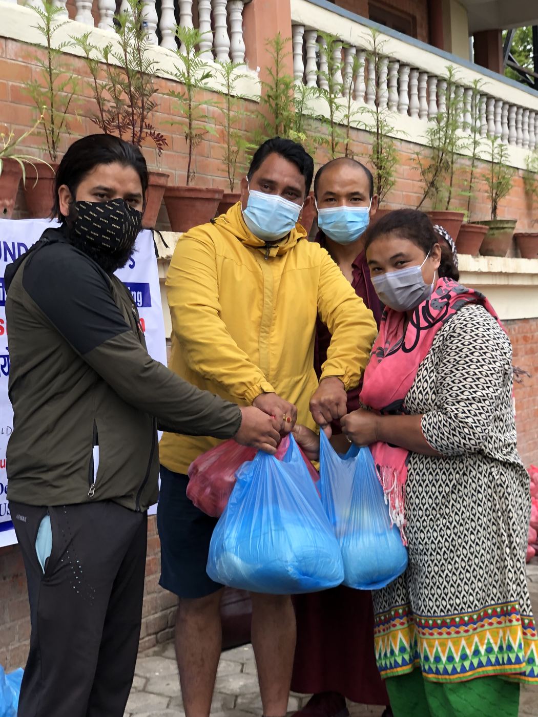 Food relief in Kathmandu and Pharping &mdash; photo 16