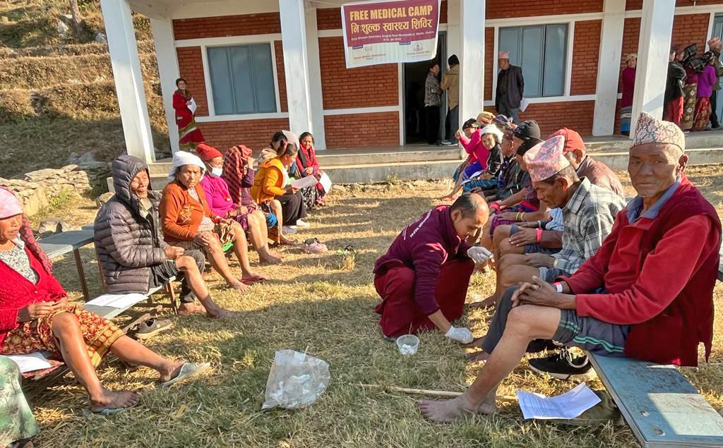 Kyimolung Foundation Nepal fieldwork in the Nepal Himalaya