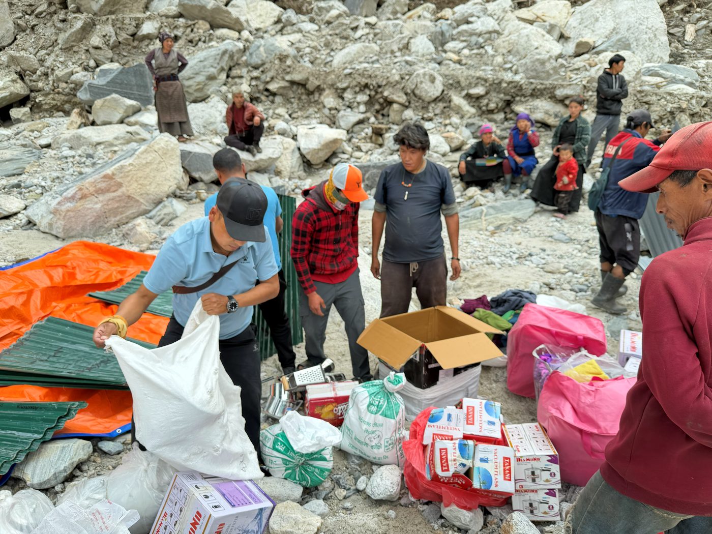 Namrung flood relief &mdash; photo 4