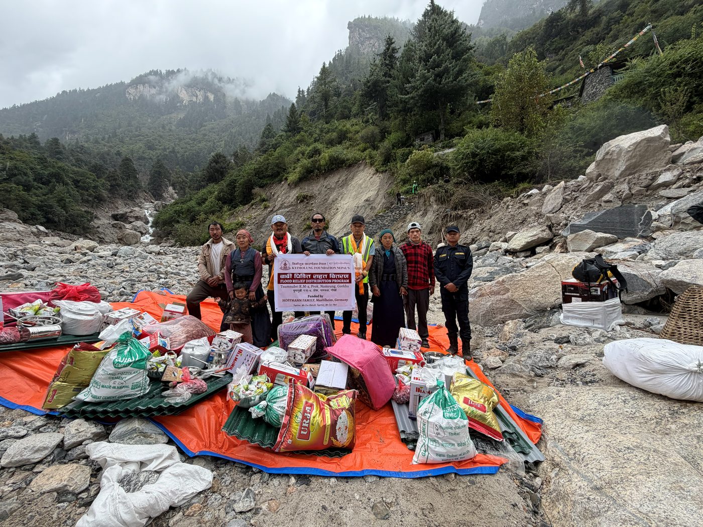 Namrung flood relief &mdash; photo 14