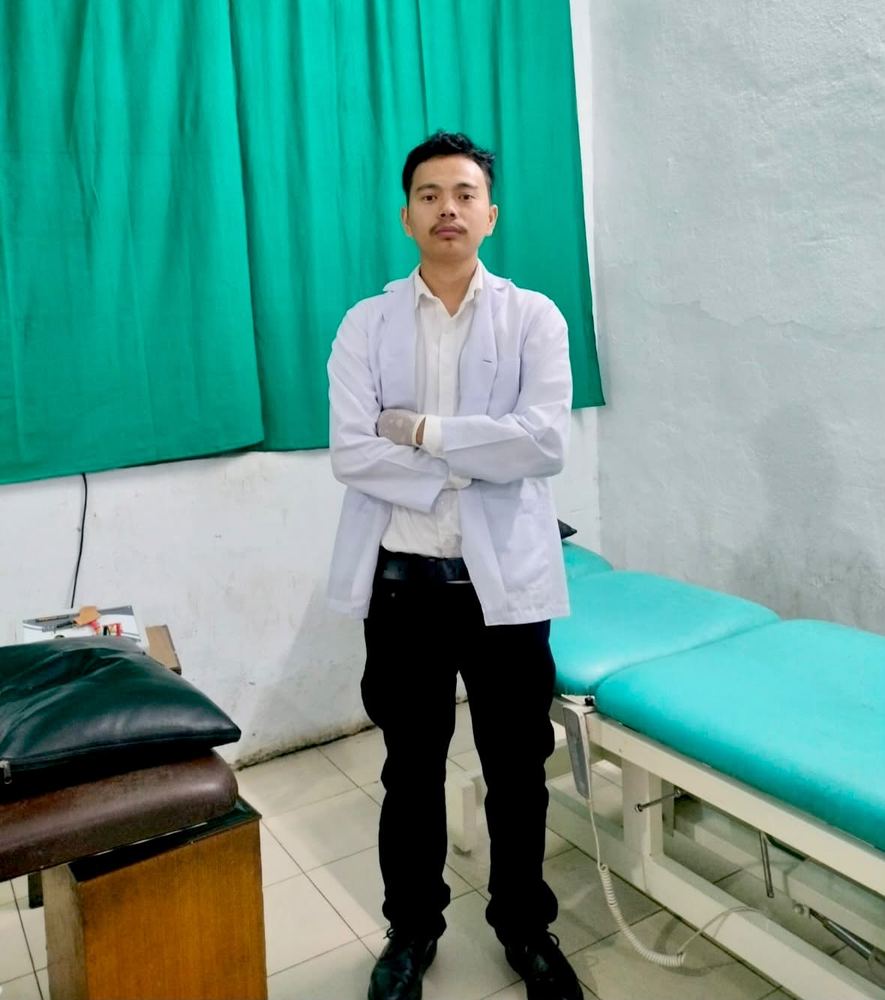 Portrait of Krishna Gurung